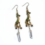 Mystic Witch Crystal Drop Earrings