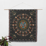 Luna Witchery Signs Printed Blanket