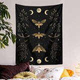 Magical Moths Starry Tapestry