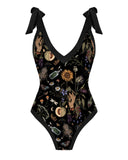 Witchery Dreamland Printed V-neck Swimsuit