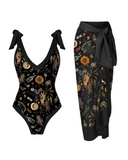 Witchery Dreamland Printed V-neck Swimsuit