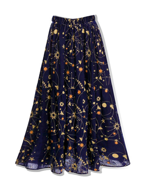 Starry Sky Printed Skirt – coramoon