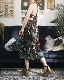 Wonderland Mushrooms Printed Halter 2PCS