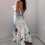 Fantastic Astrology Printed Dress