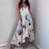 Fantastic Astrology Printed Dress