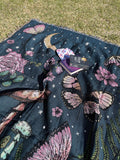 Mushrooms Moonnight Printed Blanket