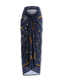 Starry Sky Printed Beach Sarong